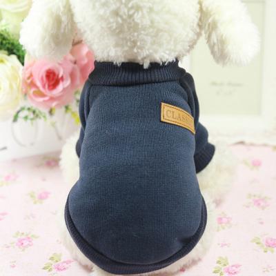 China Sustainable On Demand Luxury Pet Apparel Comfortable Pet Print Sweater Pet Clothes Hoodie for sale