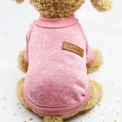 China Sustainable Carrier Pet Hoodie Dog Coats Pet Clothes Pet Sweaters Cotton for sale