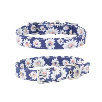 China Padded Custom Classic Adjustable Wide Pet Product Pet Training Collar for sale