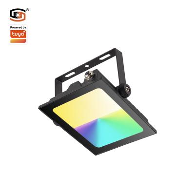 China Beacon Outdoor Flood Light Led RGBCW 80W RGB Led Flood Light Commercial and Industrial Lighting for sale