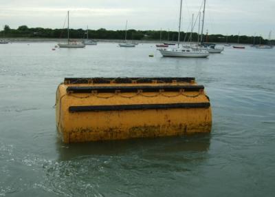 China Veilige Zeescheepvaartboeien die het Roestvrije staalmateriaal drijven van Tellersboeien SS304 Te koop