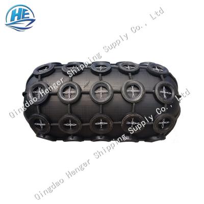 China Yokohama Fender 50Kpa 80Kpa Tire Chain Net Pneumatic Rubber Fender for sale