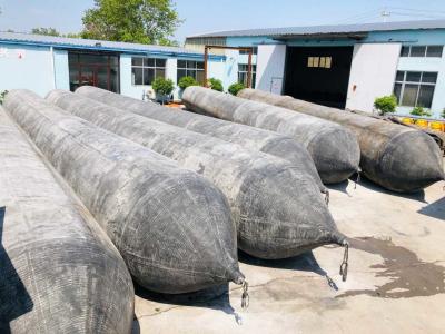 China Heavy Lifting 1.0*10m Marine Rubber Airbag For Boat Launching for sale