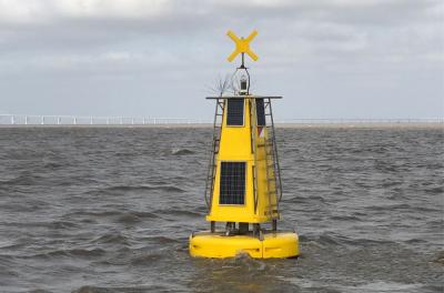 China Indicatieve Drijvende Polyethyleen of Staal UV Bestand van Marine Navigation Buoys Te koop