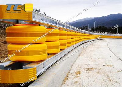 China High Energy Absorption Safety Roller Barrier Low Reaction Flame Retardant for sale