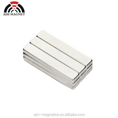 China Industrial Magnet Block Magnet 60 Rectangle Neodymium Magnet N40 Nickel Plated for sale