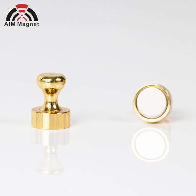 China Industrial Magnet Materials Neodymium Push Pin Super Strong Magnetic Magnet N35 for sale