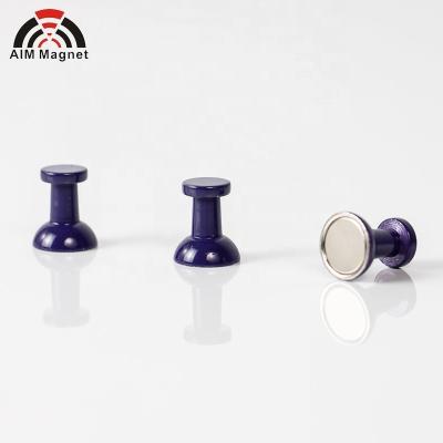 China Industrial Push Pin Strong Magnetic Materials Permanent Magnet Sheet for sale