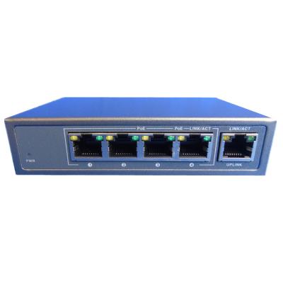 China Fast Switch Poe Switch High Quality 10/100m Switch 4 Port Poe with 1 uplink for sale