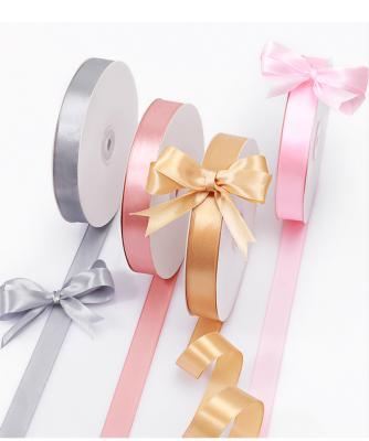 China Custom Fita Cinta High Tenacity Ribbon Customized Sizes Private Logo Polyester 6-40mm Wide Satin Ribbon Printed Decorative Gift Bows for sale