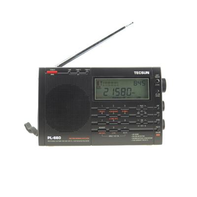 China High quality TECSUN PL-660 PORTABLE wholesale cheap handheld radio with FM stereo MW/LW/SW and SSB receiver for sale