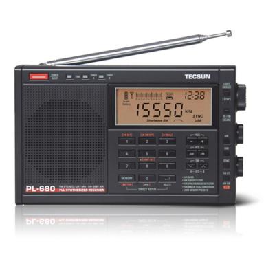 China Good Selectivity Factory Direct Wholesale Tecsun PL-680 FM Digital Portable Radio Tuning Full-band FM/MW/SSB/PLL Stereo Radio Receiver for sale