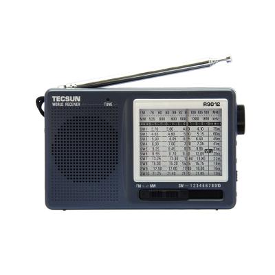 China TECSUN PORTABLE R-9012 FM/AM/Shortwave 12 Bands Style Portable High Sensitivity Pocket Radio Receiver for sale