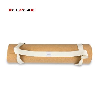 China Wear the strap& extra thick Manufacturer Price Eco Friendly Customized Biodegradable Yoga Strap Customized for sale