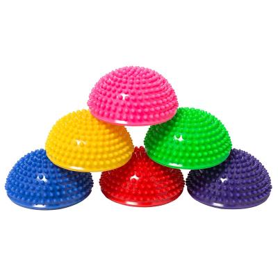 China Wholesale Custom Printed Anti-Splash Keepeak Stability Half Balance Bosuing Ball For Fitness for sale