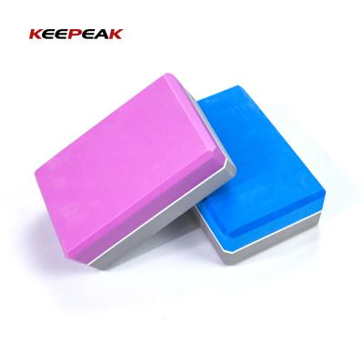 China Pilate Fitness Goods Eco Friendly Wholesale Eco Friendly Training Foam Eva Yoga Block for sale