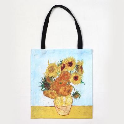 China Custom Copy Folding Tote Bag Wholesale Promotional Cotton Printed Canvas Wholesale High Quality Bag for sale