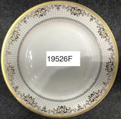 China 2020 New Design Sustainable Bone China Vintage Dinnerware Custom Ceramic Dish for sale