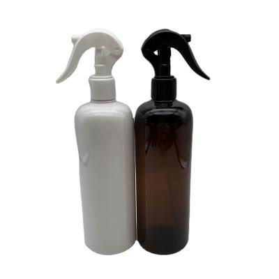 China High Cosmetic Grade White Cosmetics Packaging Brown 250 Ml Plastic Trigger Spray Bottle for sale