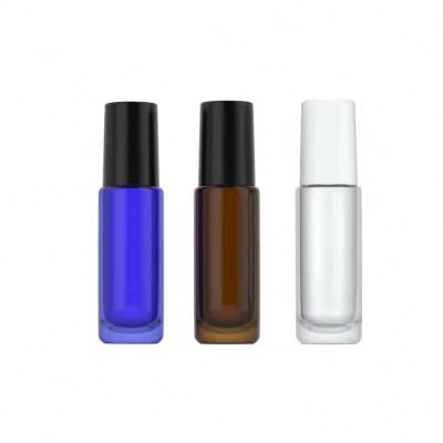 China Mini Portable 5ml Cosmetic High Quality Glass Newest Design Small Perfume Bottle for sale