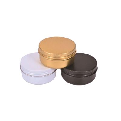 China 50ml 60ml 100ml 150ml cosmetic multifunctional cosmetic cream grade waterproof aluminum jar for sale