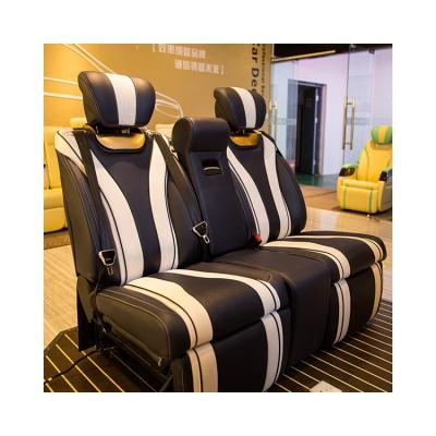 China Custom Extra Large Microfiber Leather Massage Couch Electric Summer Leather Heater Ventilation Custom Car Seat for sale