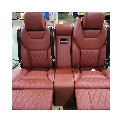 China High Quality Microfiber Ventilation Microfiber Leather Heating Couch VIP Luxury Car Leather Seats for sale