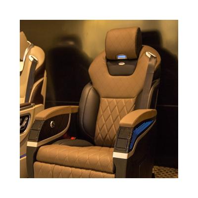 China Microfiber Leather Electric Customize Shape Microfiber VIP Leather Single Seat Auto Massage For Car for sale