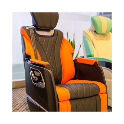 China Microfiber Leather Customize Shape Waist Microfiber Electric Massage Chair Leather Suv Design Luxury Car Seat for sale