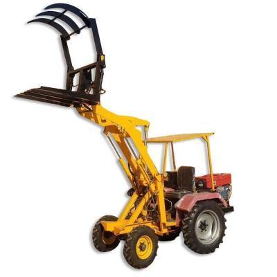 China None Hydraulic Valve Front End Loader Tractor With Attachments Wheel Loader Moving Type for sale