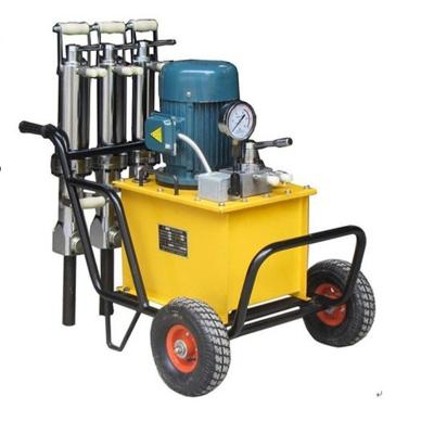 China 200KG Weight Hydraulic Stone Splitting Machine for High Grade Landscape Stone for sale