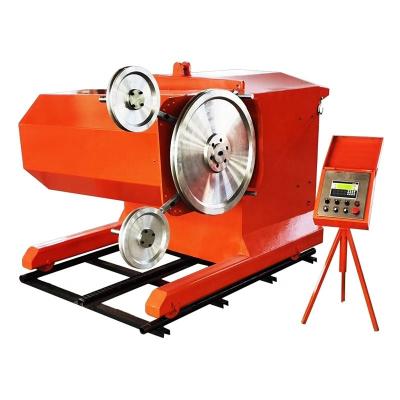 China 55KW Automatic Cnc Single Diamond Wire Saw for Stone Cutting of Granite and Sandstone for sale