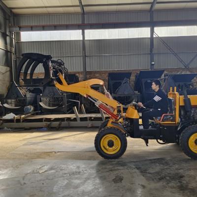 China None Hydraulic Pump 1 Ton Wheel Loader Front End Loader with 5m3 Bucket Capacity for sale