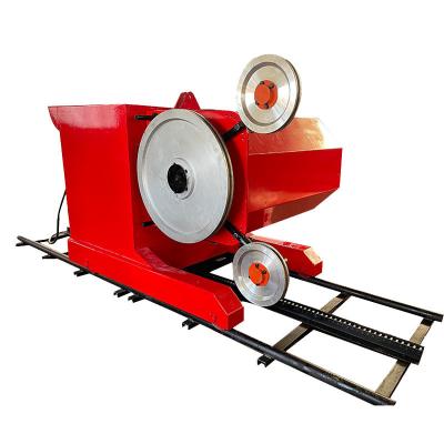 China Stone Cutting Machine 55KW Hydraulic Diamond Wire Saw Machine for Cutting Concrete Marble for sale