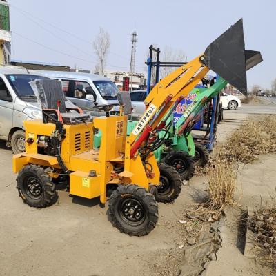 China 1 Ton 2 Ton 3 Ton Diesel Compact Small Wheel Loader Hydraulic Front End Mini Loader for sale