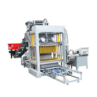 China Easy to Operate Brick Production Line 4-35b Cement Semi Automatic Bricks Making Machine for sale