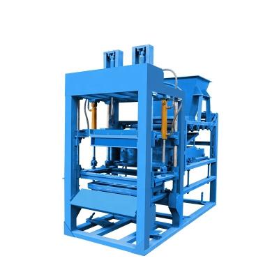 China CONCRETE Brick Raw Material Qt10-15 Fully Automatic Cement Block Brick Making Machine for sale