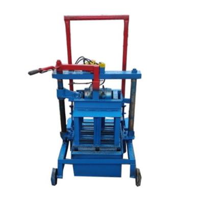 China Paving Block Making Machine Automatic Hollow Cement Concrete Plastic Brick Block Machine for sale