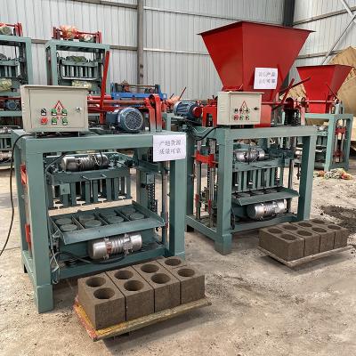 China Automatic Hollow Cement Concrete Block Plastic Cement Brick Block Making Machine for sale