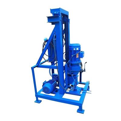 China Small Well Drilling Rig with On-Board Air Compressor and Durable Pneumatic Bolt Drill for sale