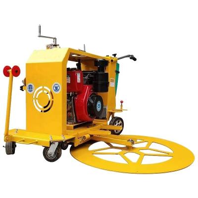 China 10-15ph Voltage Asphalt And Concrete Manhole Cover Cutting Machine With Blade For Construction for sale