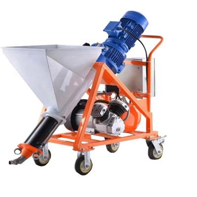 China 180 kg Automatic Fireproof Texture Paint Sprayer With Extended Screw Pump with Design for sale