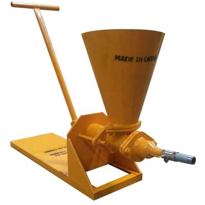 China Single Cylinder Piston Sand Concrete Manual Grouting Pump with 45 kg Weight Capacity for sale