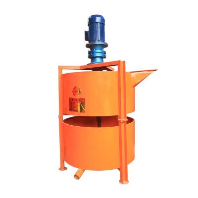 China Simple and Construction Mortar Mixing Barrel Mortar Mixer Electric Concrete Stirring for sale