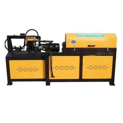 China Straightening Diameter 4-14mm Steel Coil Wire Straightener and Cutter Servo Motor Cutter Type for sale