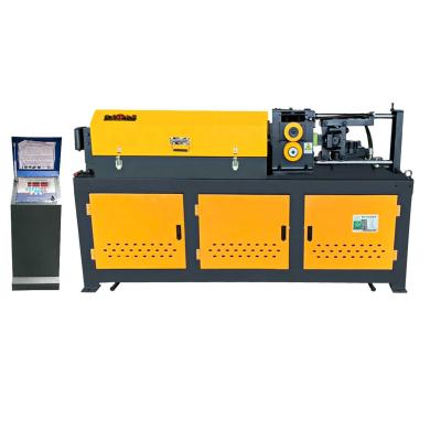 China Industrial Metal Cutting and Straightening Machine for Steel Bar Coil Wire Straightening for sale