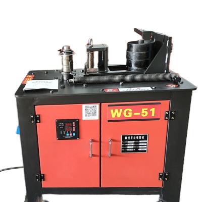 China WG51 Automatic Galvanized Pipe Bender Sales Primary Shaping Steel Bar Tube Bender for sale