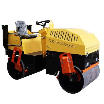 China 500kg Vibratory Roller Hydraulic Shock Small Single Drum Road Roller for Road Projects for sale