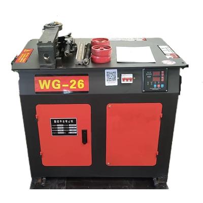 China WG76 Automatic Primary Shaping Steel Bar Tube Bender with 90 Degree Bending Precision for sale