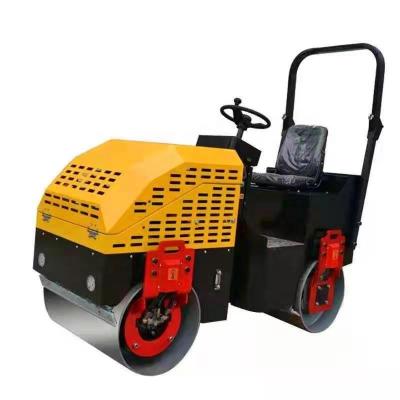 China High Power Engine 600kg Double Wheel Vibratory Roller for Walk Behind Road Compaction for sale